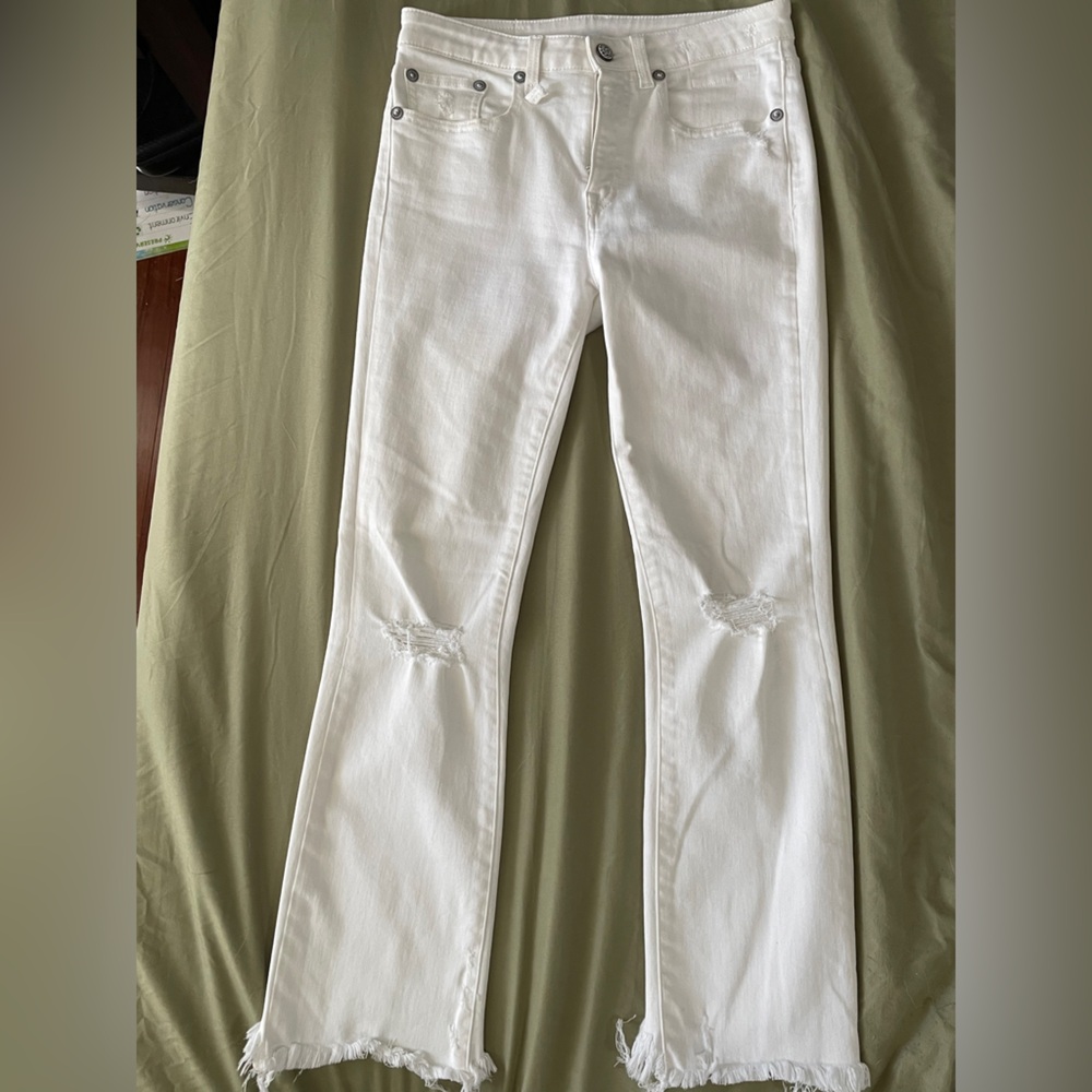 R13 Cream Denim Jeans